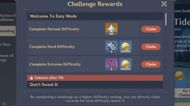 "Welcome to Easy Mode" reward (Day 1)